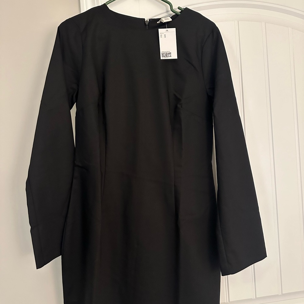 H&M black mini dress